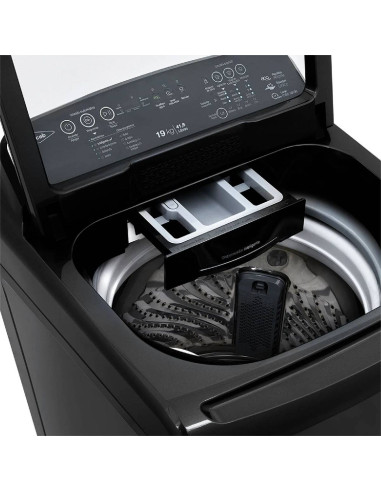 Lavadora Haceb Ivy 19 Kg Carga Superior Negra LAV IVY 19 KG D NE