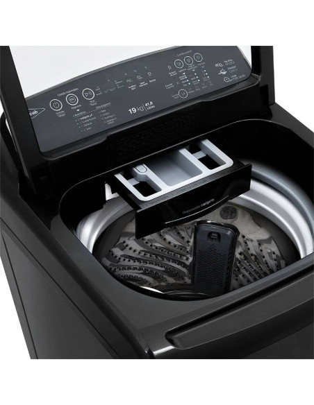 Lavadora Haceb Ivy 19 Kg Carga Superior Negra LAV IVY 19 KG D NE