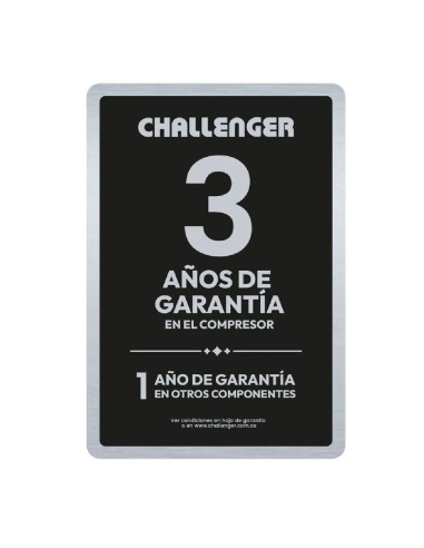 Congelador Horizontal 337 Litros Challenger Dual Blanco CH-363