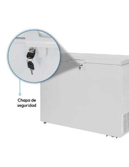 Congelador Horizontal 337 Litros Challenger Dual Blanco CH-363