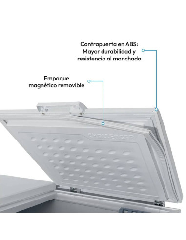 Congelador Horizontal 337 Litros Challenger Dual Blanco CH-363