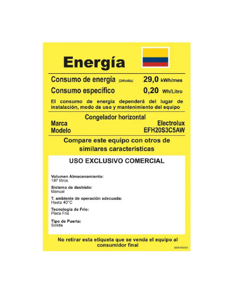 Congelador Horizontal 296 Litros Electrolux Frost Turbo Freezer Blanco EFCC32C3HQW