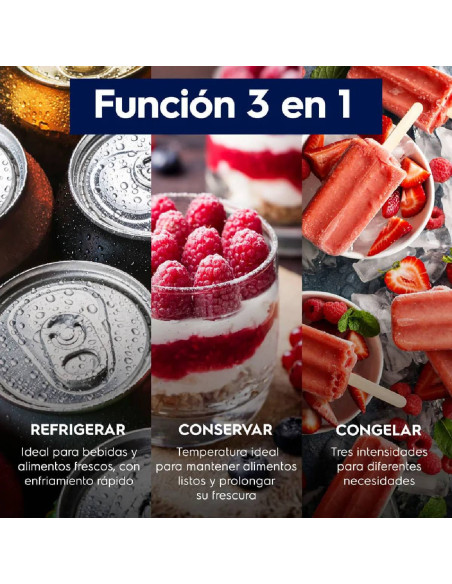 Congelador Horizontal 296 Litros Electrolux Frost Turbo Freezer Blanco EFCC32C3HQW