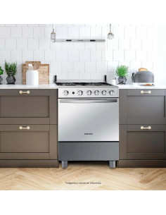 Estufa de Piso Samsung  con Horno y Quemador Rápido 4 Puestos NX24BG57413SCO 2