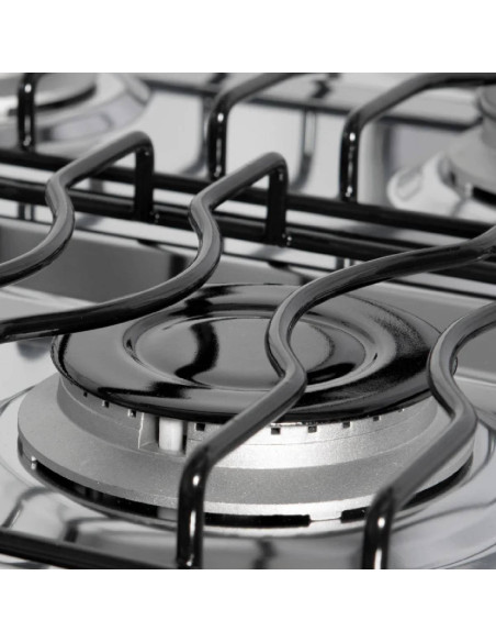 Estufa de Piso con 4 Puestos Piso con Horno Gas Natural Negro SN-7003 08 P1 AXXIS