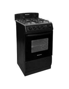 Estufa de Piso con 4 Puestos Piso con Horno Gas Natural Negro SN-7003 08 P1 AXXIS