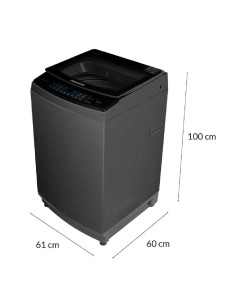 Lavadora Challenger 18 Kg Carga superior Gris CW 5718 2