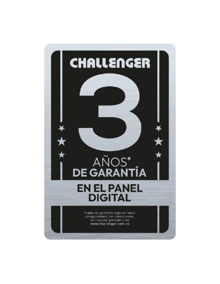 Lavadora Challenger 18 Kg Carga superior Gris CW 5718