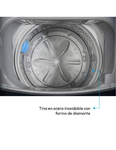 Lavadora Challenger 18 Kg Carga superior Gris CW 5718