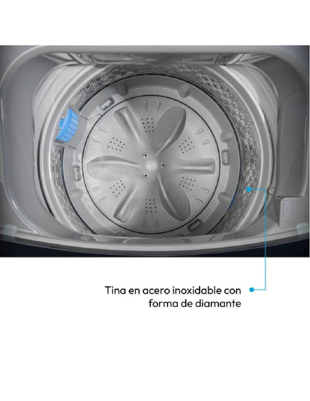 Lavadora Challenger 18 Kg Carga superior Gris CW 5718