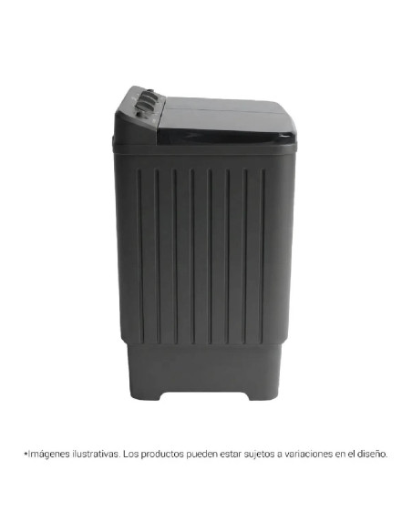 Lavadora Semiautomática Hyundai 8 Kg Carga Superior Eficiente HYSA8K