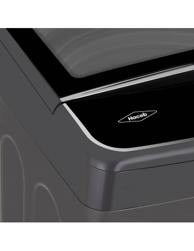 Lavadora Haceb 22 Kg Digital Carga Superior Gris LAV CS 22 KG D GC