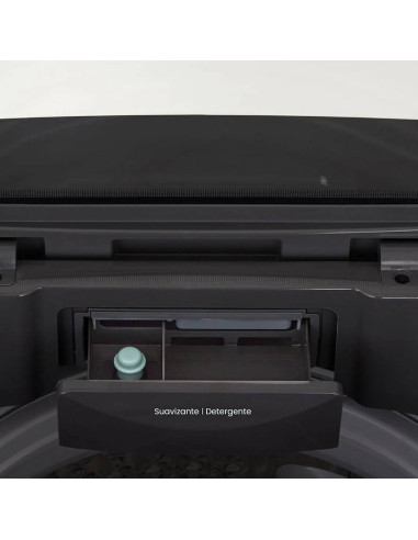 Lavadora Haceb 22 Kg Digital Carga Superior Gris LAV CS 22 KG D GC