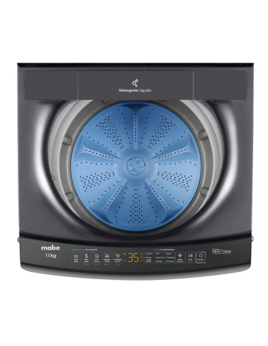 Lavadora Mabe 11 Kg Aqua Saver Green Automática  Diamond Gray Mabe LMA1120WDGAB0