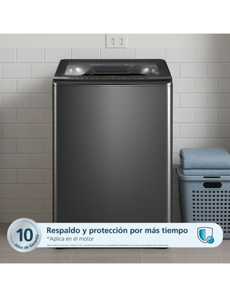 Lavadora Mabe 11 Kg Aqua Saver Green Automática  Diamond Gray Mabe LMA1120WDGAB0