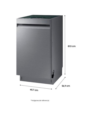 Lavavajillas Samsung 50 Piezas Inox con puerta AutoRelease DW50T6060US/AA