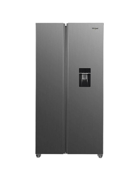 Nevecon Whirlpool 518 Litros Side by Side Xpert Inverter con dispensador de agua No Frost WD1610S