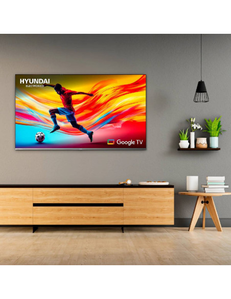 Televisor Hyundai 65 pulgadas Smart Google TV QLED HYLED6513QG