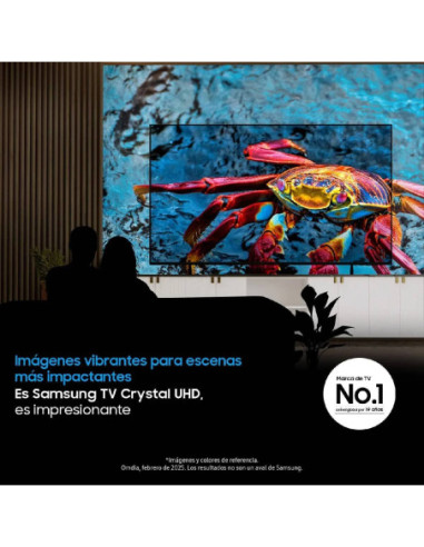 Televisor Samsung 75 pulgadas Crystal Smart 4K UN75U8000KXZL 6