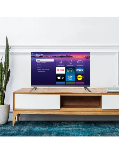 Televisor Hyundai 32 pulgadas Smart Roku TV HD QLED HYLED3258QR