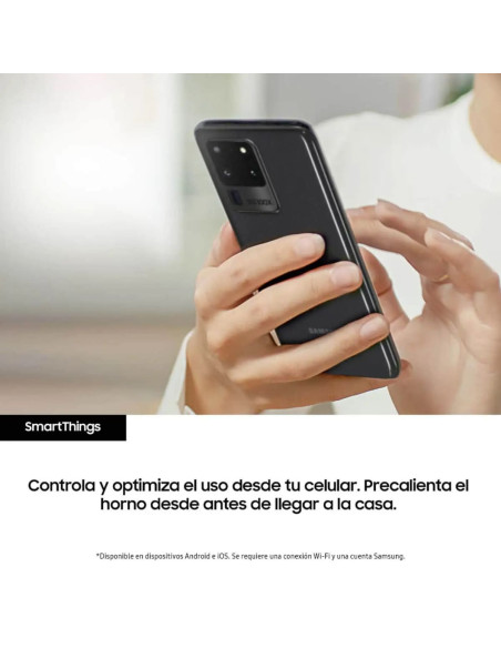 Horno Eléctrico Samsung 60 cm de Convección y 87 Litros NV31T4551SS/AA