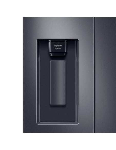 Nevecón Samsung 625 Litros Tipo Europeo Fabricador de Hielo Gris Oscuro RF22A4220SG/CO