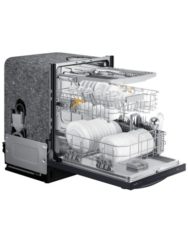 Lavavajillas Samsung 75 piezas Negro con SmartThings DW80CG5451MTAA