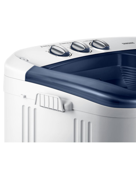 Lavadora Semiautomática Samsung 7.5 Kg con Bandeja de Prelavado WT75R2500HB/CO
