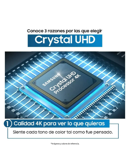 Televisor Samsung 70 pulgadas Smart TV Crystal 4K UN70U8000FKXZL