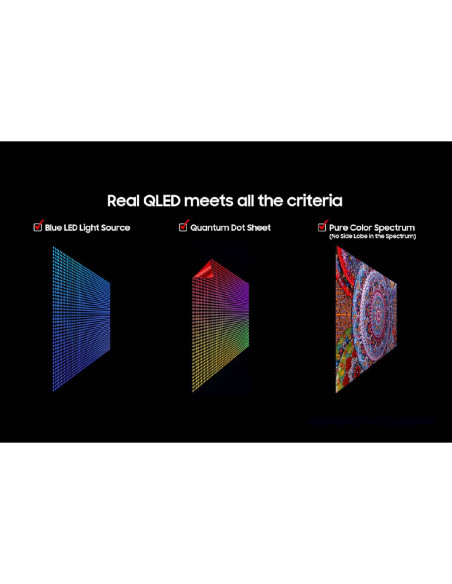 Televisor Samsung 65 pulgadas Smart TV QLED 4K QN65Q7FAAKXZL
