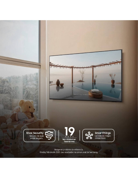Televisor Samsung 65 pulgadas Smart TV QLED 4K QN65Q7FAAKXZL