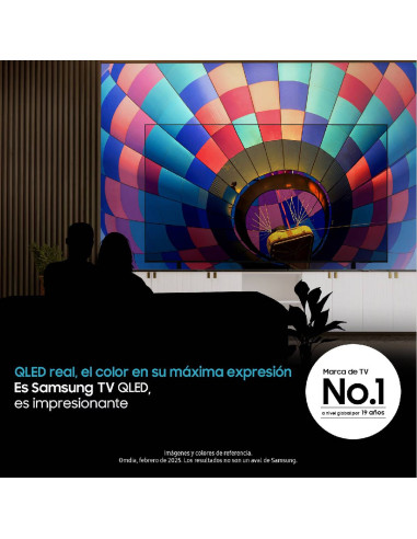 Televisor Samsung 65 pulgadas Smart TV QLED 4K QN65Q7FAAKXZL