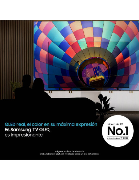 Televisor Samsung 65 pulgadas Smart TV QLED 4K QN65Q7FAAKXZL