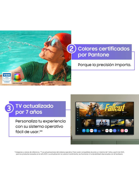 Televisor Samsung 75 pulgadas QLED 4K Smart TV QN75Q6FAAKXZL 4