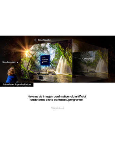 Televisor Samsung 98 pulgadas Crystal Smart TV 4K UN98DU9000KXZL