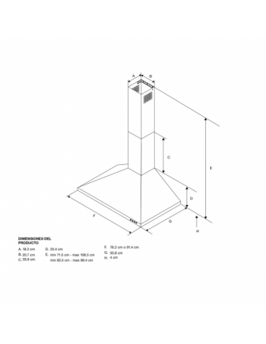 Campana Extractora KitchenAid 36"...