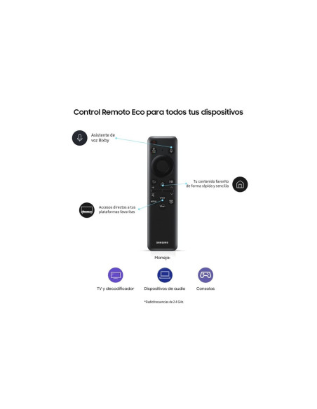 Televisor Samsung 98 pulgadas Crystal Smart TV 4K UN98DU9000KXZL