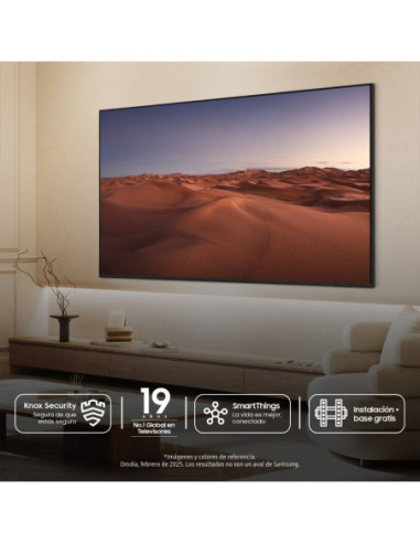 Televisor Samsung 75 pulgadas QLED 4K Smart TV QN75Q6FAAKXZL 5