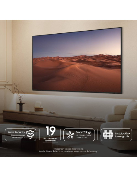 Televisor Samsung 75 pulgadas QLED 4K Smart TV QN75Q6FAAKXZL 5