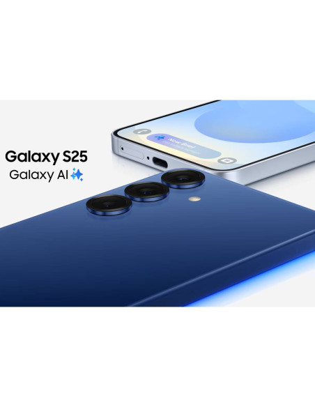 Celular Samsung Galaxy S25 12GB 256GB Azul Naval SM-S931BDBKLTC