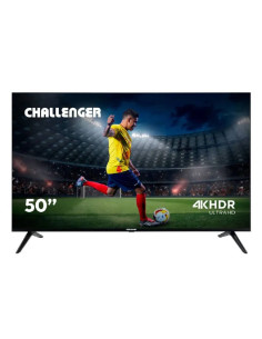 Televisor Challenger 50 pulgadas 4K Smart Gaming Google UHDG 50TG2771 BT