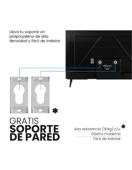 Televisor Challenger 50 pulgadas 4K Smart Gaming Google UHDG 50TG2771 BT