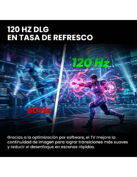 Televisor Challenger 50 pulgadas 4K Smart Gaming Google UHDG 50TG2771 BT