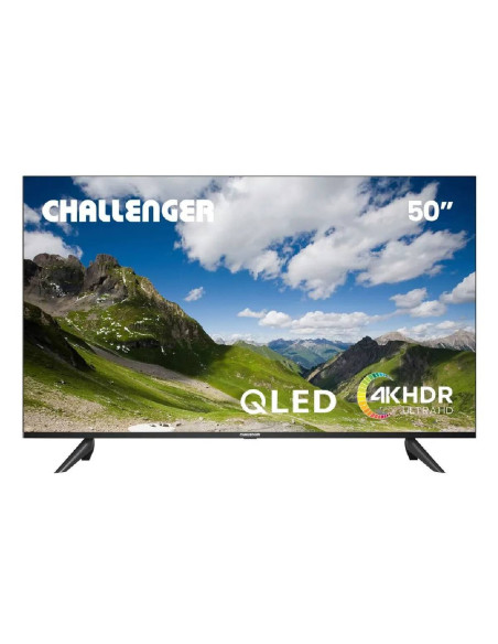 Televisor Challenger 50 pulgadas QLED 4K Smart Google 50KG190 BT