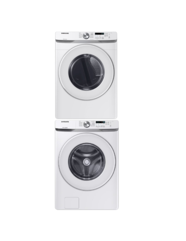 Combo Samsung Lavadora 20 Kg Carga Frontal WF20T6000AW/CO + Secadora DVG20T6000W/CO
