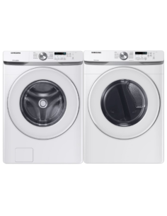 Combo Samsung Lavadora 20 Kg Carga Frontal WF20T6000AW/CO + Secadora DVG20T6000W/CO