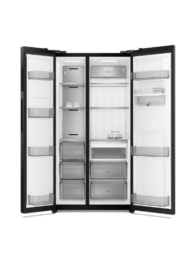 Nevecón Electrolux 619 Litros no frost  Inverter Autosense Negro ERS65F1C5BB