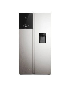 Nevecón Electrolux 619 Litros no frost  Inverter Autosense Gris ERS65F1C5BI