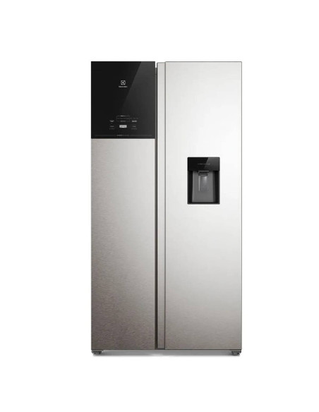 Nevecón Electrolux 619 Litros no frost  Inverter Autosense Gris ERS65F1C5BI