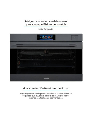 Horno de empotrar Challenger Eléctrico 89.4 cm HE 9907
